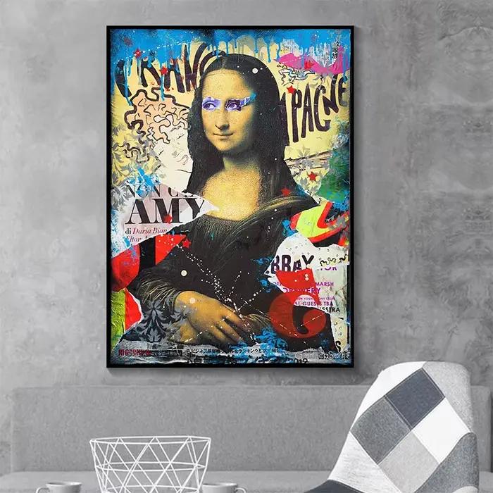 Banksy Graffiti Street Art Canvas