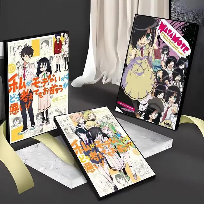 Affiche autocollante Anime w-watamote kuroki Tomoko