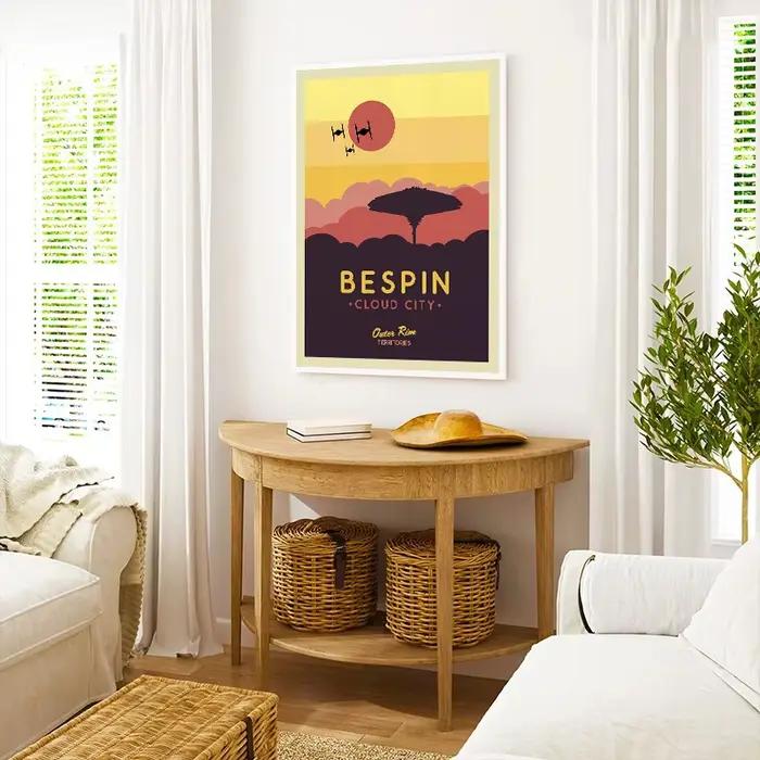 Affiches modernes de planète étoile