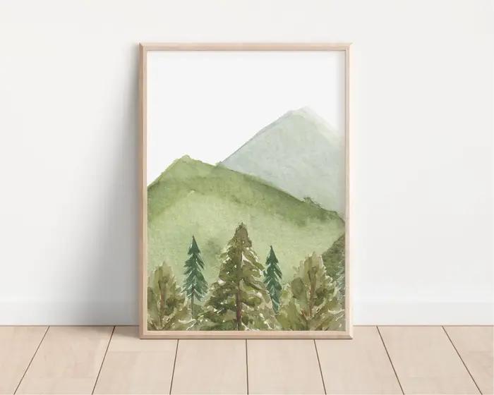 Peinture sur toile d'interconnexion moderne pour la décoration intérieure
