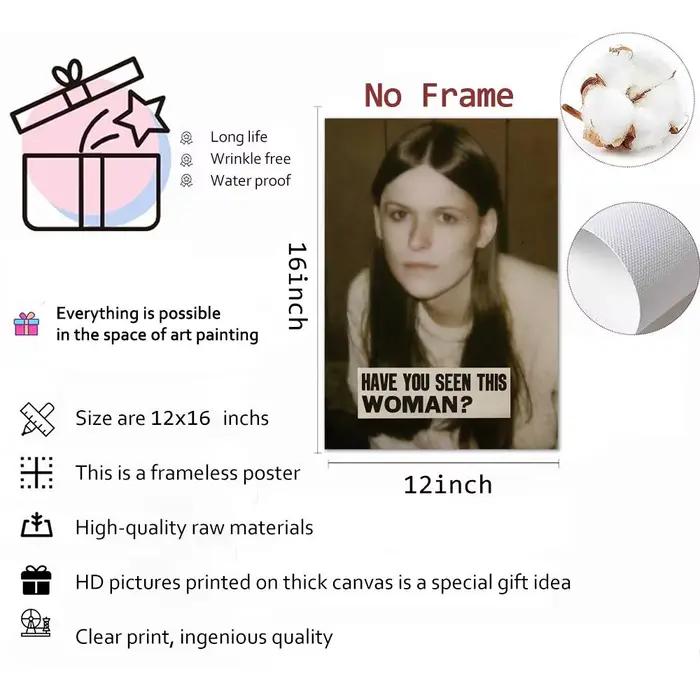 Ethel Cain – affiche sur toile de calligraphie