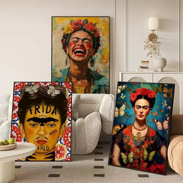 Affiche d'art f-frida k-khlo
