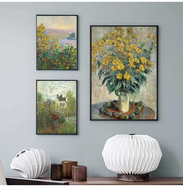 Affiche d'artiste impressionniste de Claude Monet