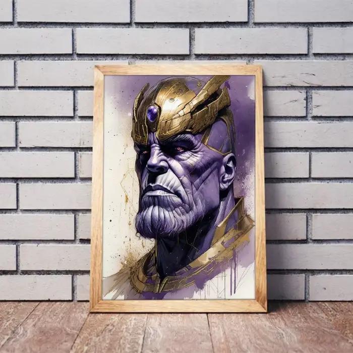 Affiche d'art de film Marvel
