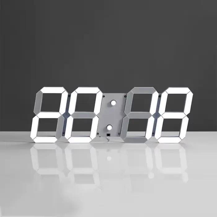 Horloge murale décorative simple et ambianceuse pour salon