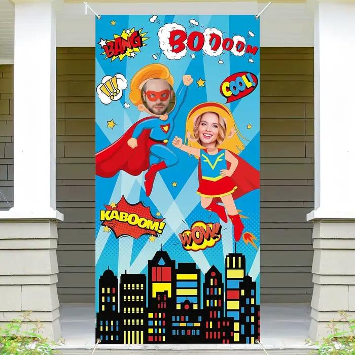 Super thème héros Photo accessoire toile de fond