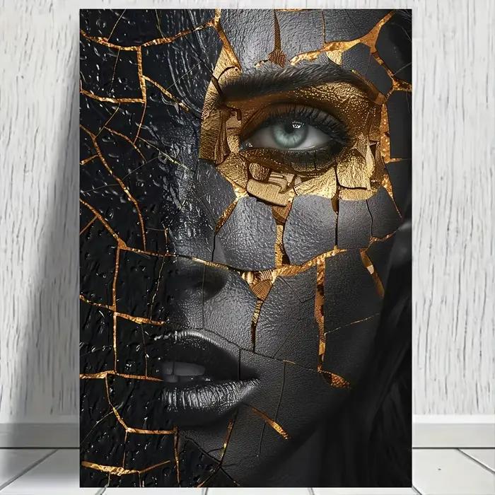 Toile d'art avec Portrait de femme moderne