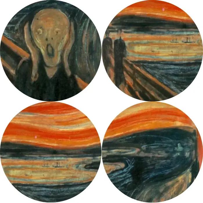 Edvard Munch The Scream Célèbre Toile Art