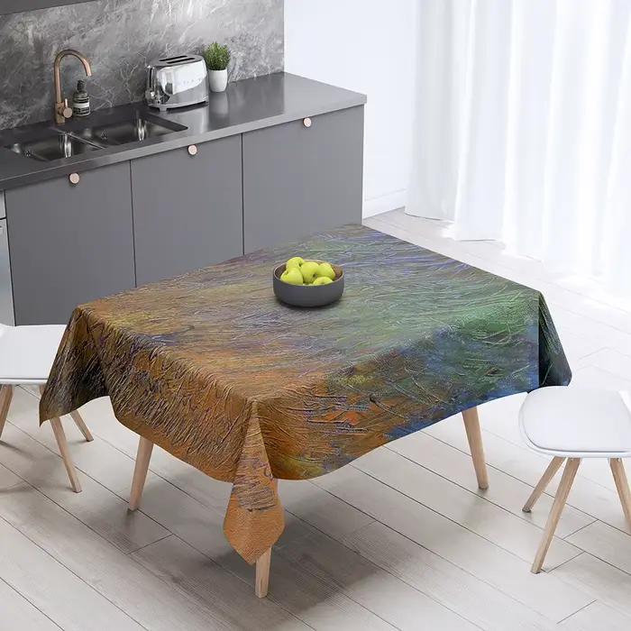 Nappe à motif imprimé Graffiti, peinture, décoration de maison, rectangulaire, résistante aux taches, housse anti-poussière