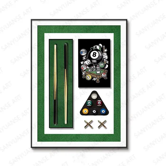 Convient aux peintures décoratives pour salles de billard