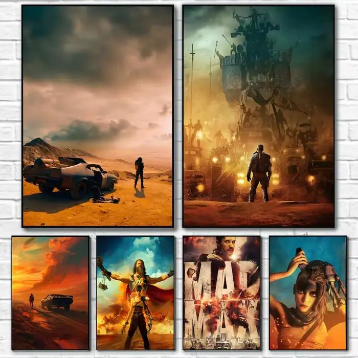 Affiche de film rétro C-Classic Mad Max 4 Fury Roads