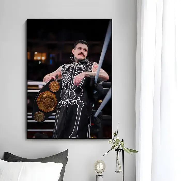 Affiche Edgy Dominik Mysterios, affiche murale pour salle de bain, art moderne, imperméable, sans cadre, cadeau décoratif