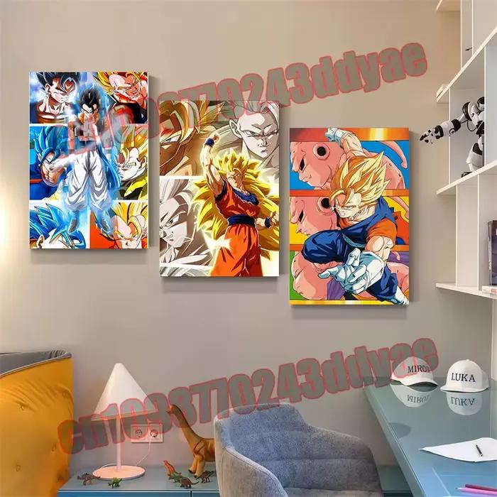Affiche de peinture sur toile Dragon Ball Z
