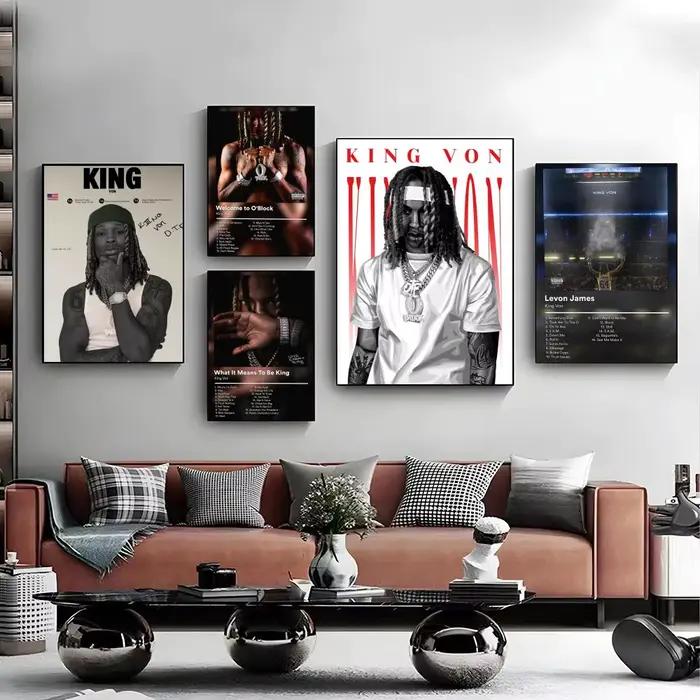 Affiche du rappeur K-King Von