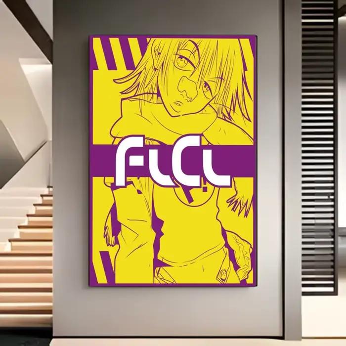 Affiche d'anime Flcl, affiche fantaisie