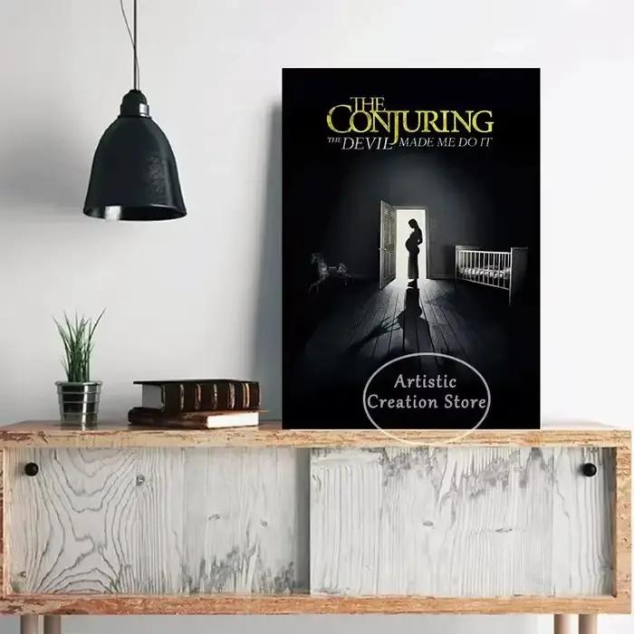 The Conjuring Series Horror Movie Canvas Painting