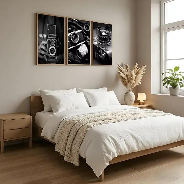Affiche Photo Vintage noir et blanc