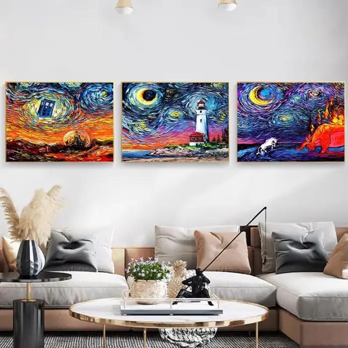 Nuit étoilée de Vincent Van Gogh