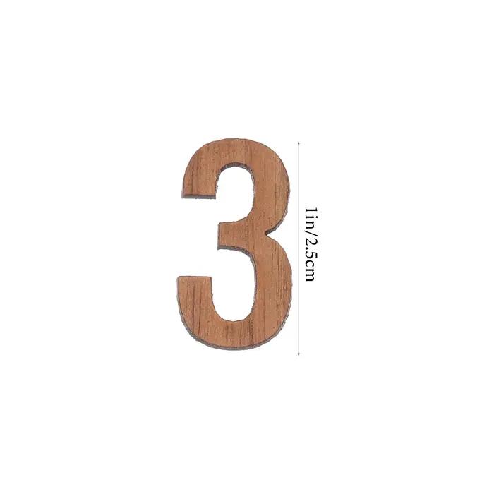 Numéros pour horloge 3D