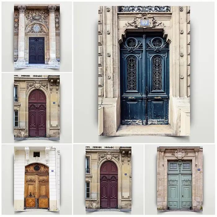 Paris porte photographie impression