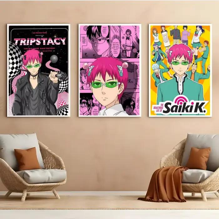 Saiki K – affiche d'anime japonais
