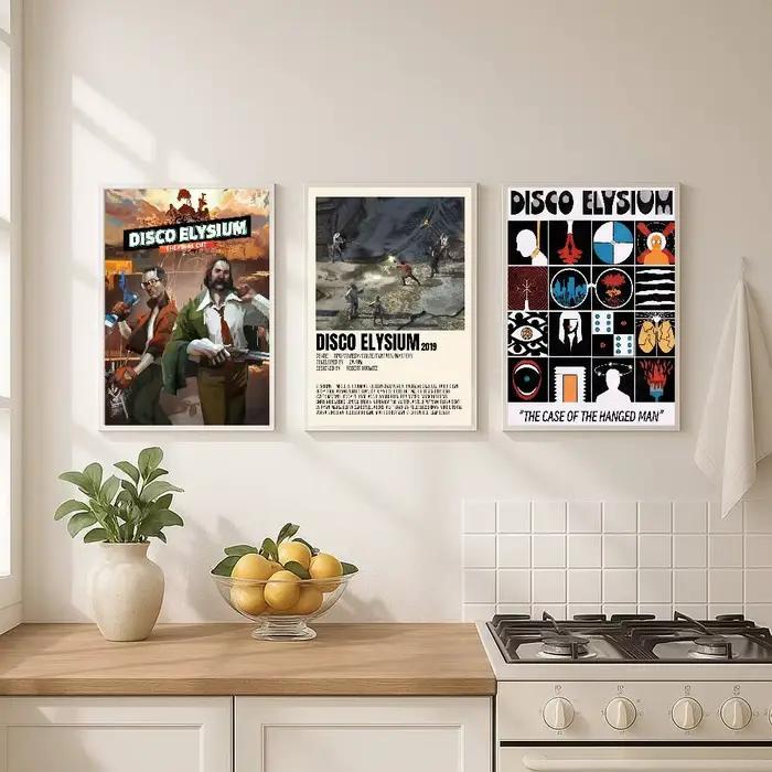 Affiche de jeu vidéo Disco Elysium