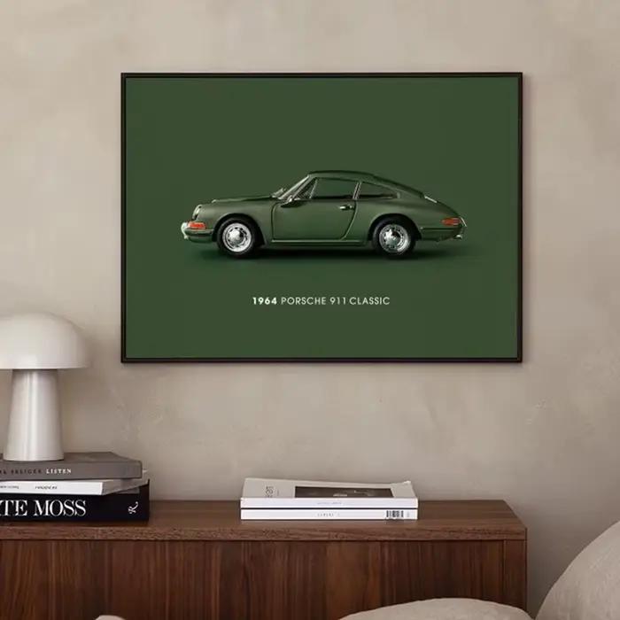 911 lignes abstraites vert botanique cerisier fleur Beige toile peinture impression affiche galerie d'art mur décoratif photo salle