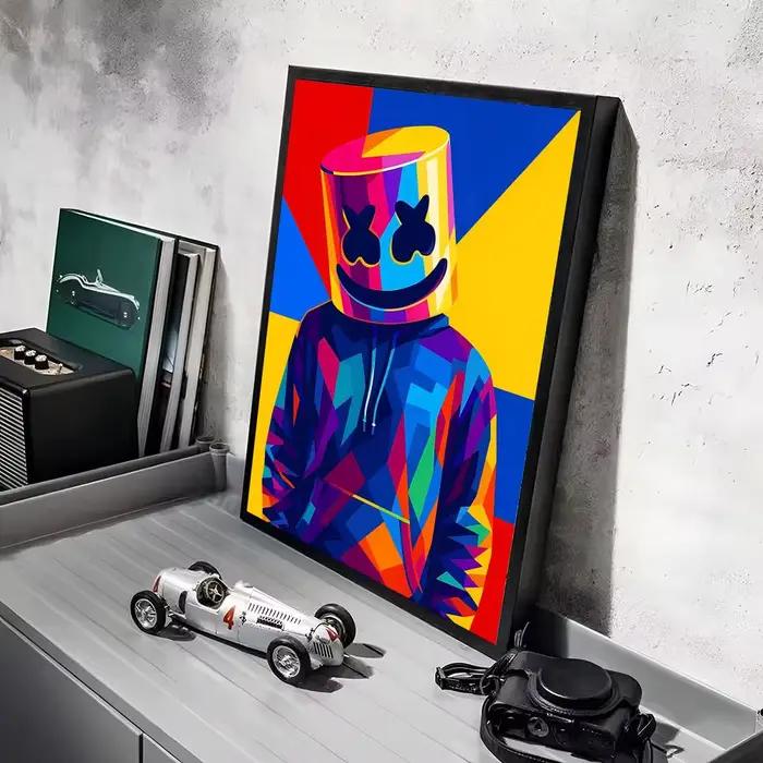 Affiche murale Cool DJ m-marshmello