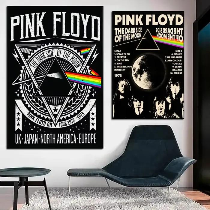 Affiche de groupe de Rock p-pink f-floyd