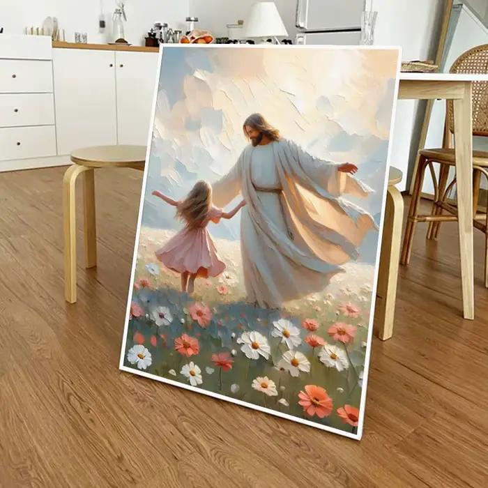 Affiche d'art imprimée de Religion chrétienne
