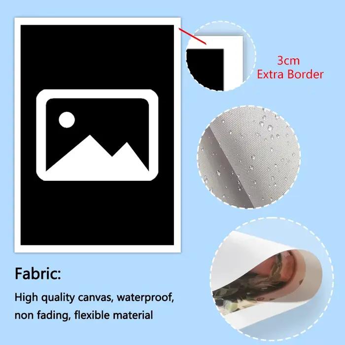 1 toile personnalisée grande taille