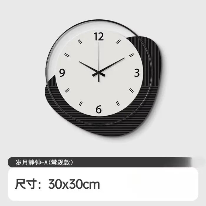 Mécanisme horloges nordiques murales modernes suspendues intérieur horloge lumineuse Design minimaliste Reloj Pared Decorativo accessoires de maison