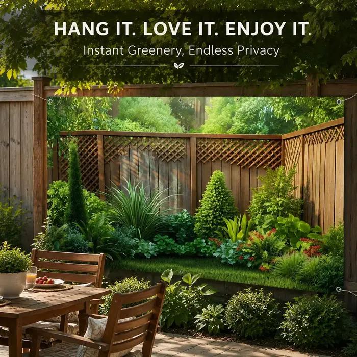 Toiles de fond de jardin pour mur 210x150cm