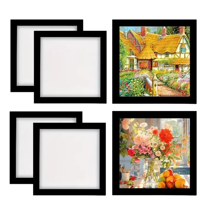 5 cadres magnétiques pour peinture diamant 30x30cm