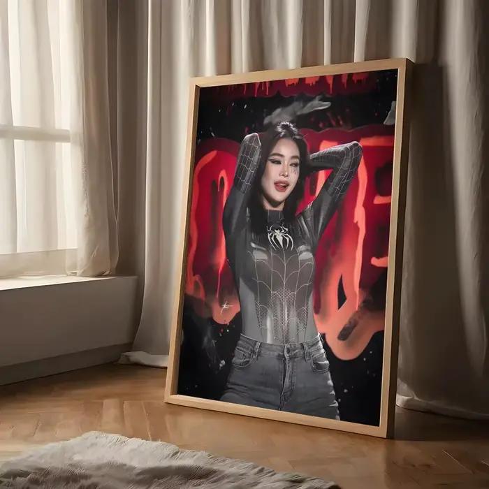 P-Peraya Malisorn Faye – affiche artistique avec impressions
