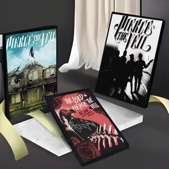 Affiche de groupe de rock P-Pierce The Veil