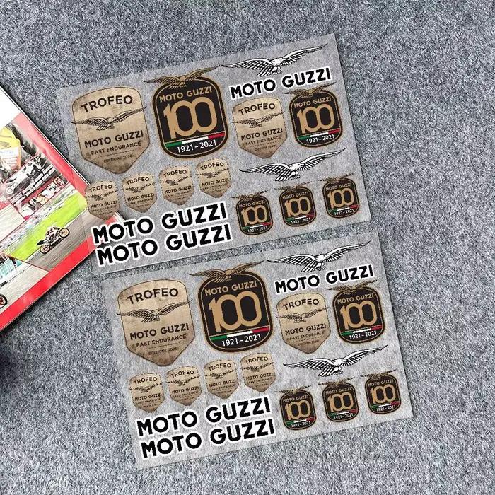 Autocollants M-Moto G-Guzzi, autocollants pour carrosserie, pare-chocs, fenêtres, moto, ordinateur portable, murs, autocollants en vinyle, accessoires de tuning automobile