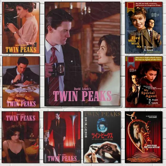 Affiche de spectacles de la série télévisée Twin Peaks