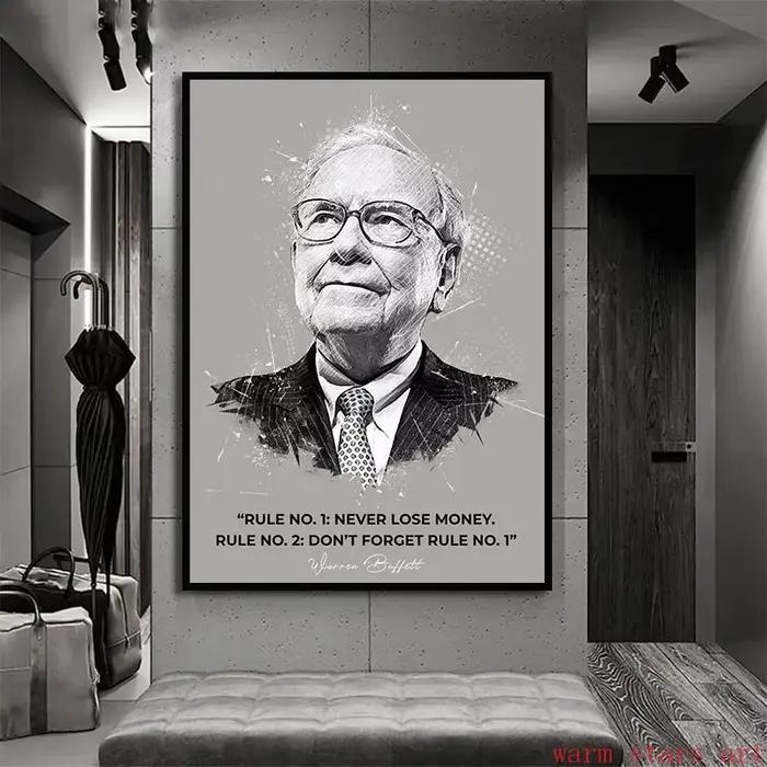 Warren boardett Movational Quotes Poster Prhonneur