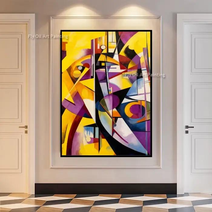 Peinture à l'huile peinte à la main Wassily Kandinsky