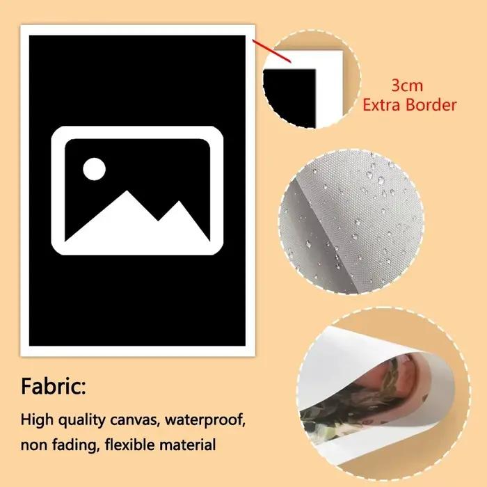 1 toile personnalisée avec impression d'affiche – Art mural DIY personnalisé