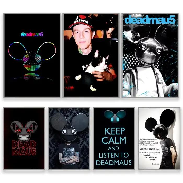 Affiche du chanteur D-Deadmau5 en PVC durable HD