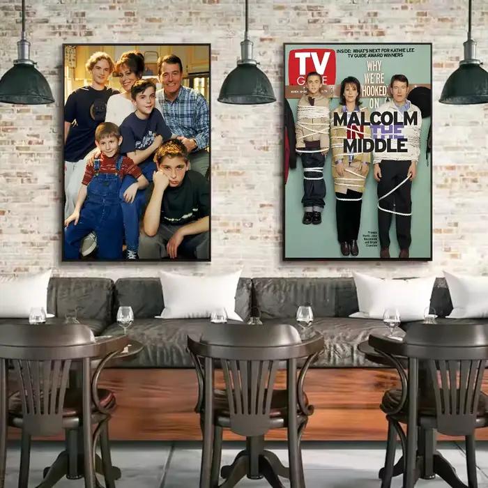Affiche m-malcolm au milieu