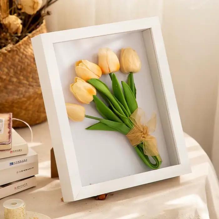 Cadres photo en bois 3D