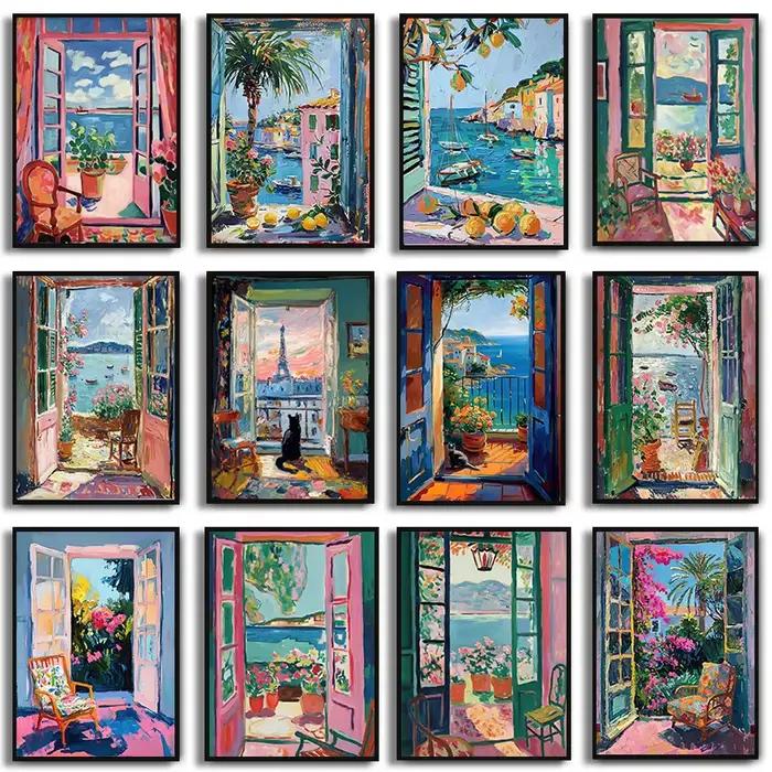 Impression Henri Matisse 'Fenêtre ouverte'