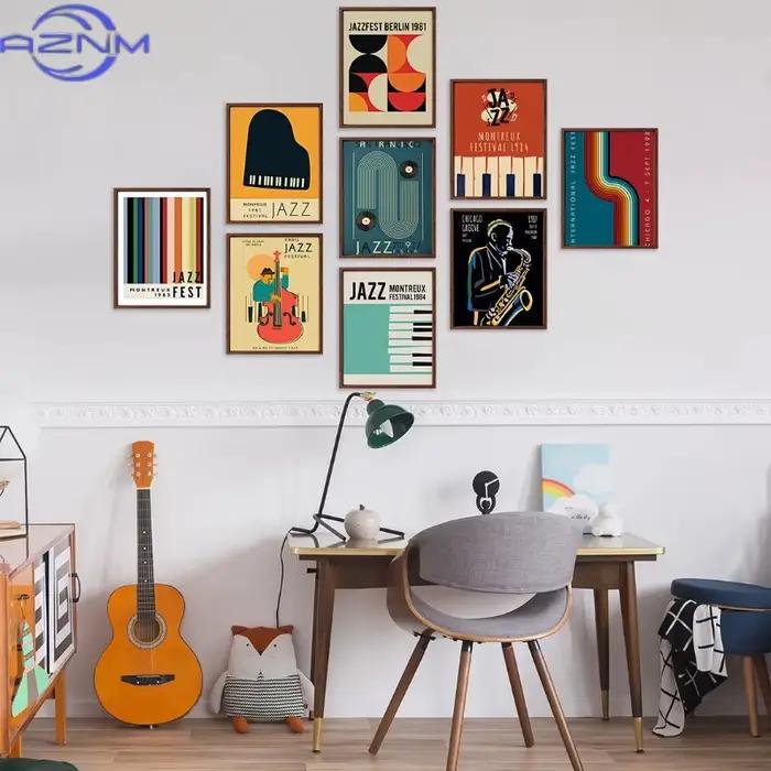 AZNM – affiche et impressions sur toile de musique jazz