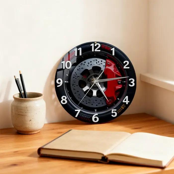 Horloge murale 2D, horloge mécanique