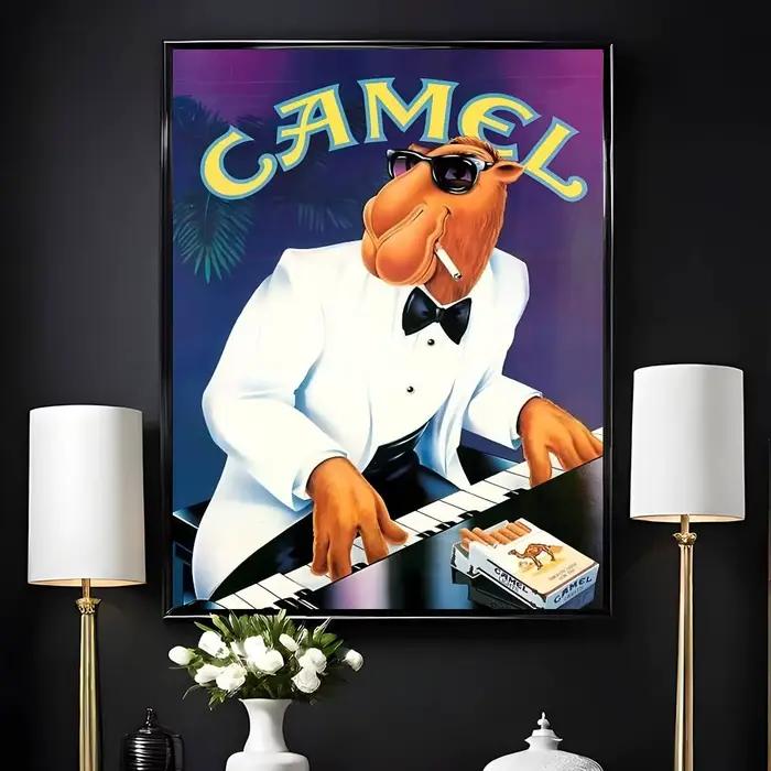 Affiche Vintage C-Camel C-Cigarettes