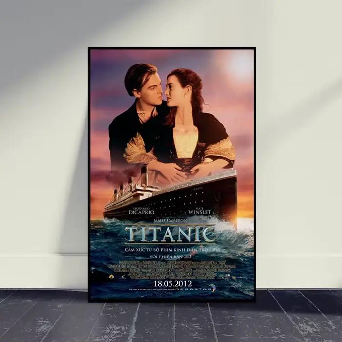 Affiche de film romantique classique des années 90