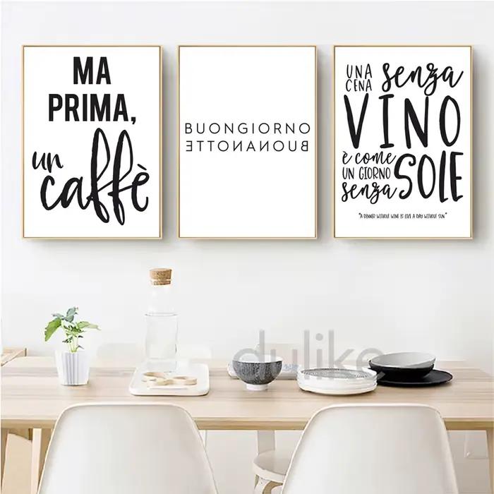 Impression d'art de types de pâtes italiennes